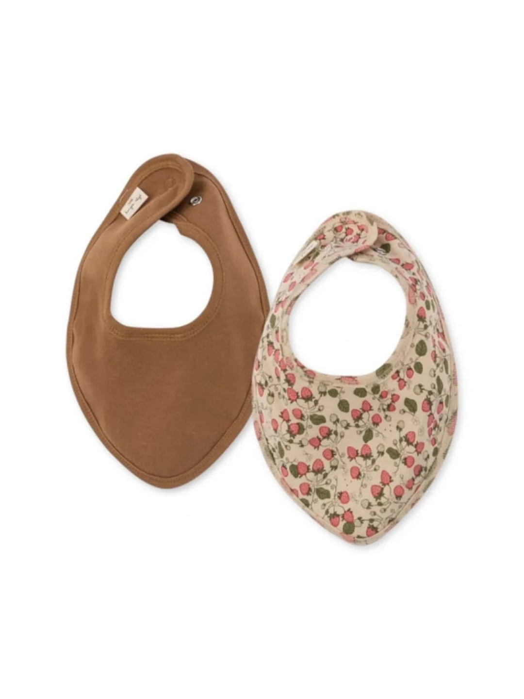 lot de 2 bandana bavoir classic - konges slojd